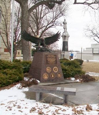 Clay County Veterans Memorial. Click for full size. Clay County Veterans Memorial image. Click for full size.