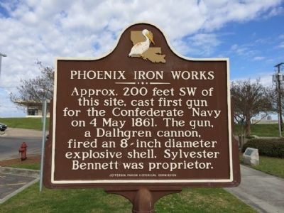Phoenix Iron Works Marker image. Click for full size.