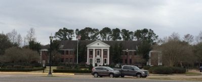 Across the street is Nicholls State University image. Click for full size.