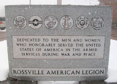 Veterans Memorial Marker. Click for full size. Veterans Memorial Marker image. Click for full size.