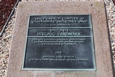 Space Launch Complex 10 Marker. Click for full size. Space Launch Complex 10 Marker image. Click for full size.