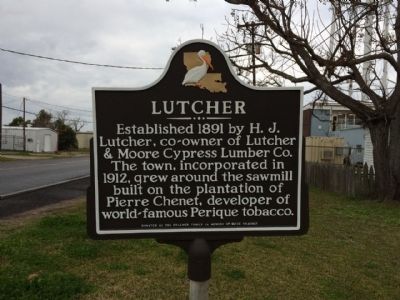 Lutcher Marker image. Click for full size.