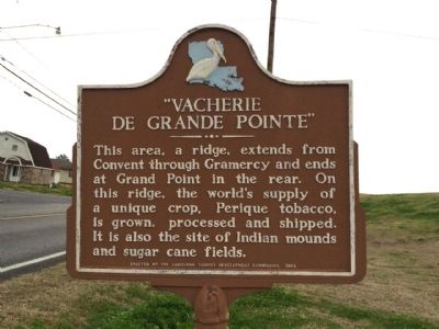 "Vacherie de Grande Pointe" Marker image. Click for full size.
