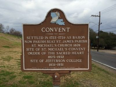 Convent Marker image. Click for full size.