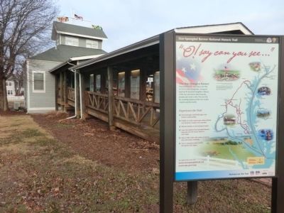 Reverse side of the Perils along the Patuxent Marker image. Click for full size.