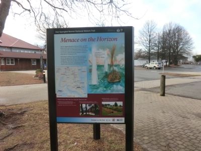 Menace on the Horizon Marker. Click for full size. Menace on the Horizon Marker image. Click for full size.