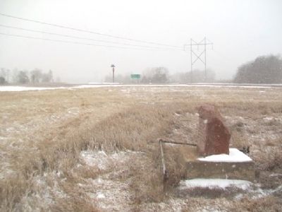 Santa Fe Trail Marker. Click for full size. Santa Fe Trail Marker image. Click for full size.