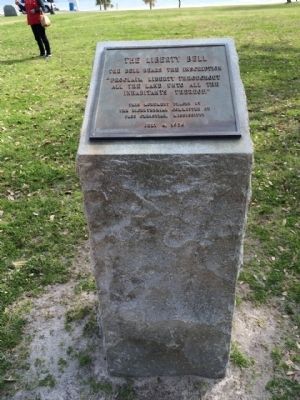 The Liberty Bell Marker Monument. Click for full size. The Liberty Bell Marker Monument image. Click for full size.