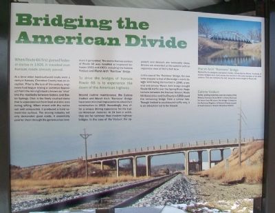 Bridging the American Divide Marker image. Click for full size.