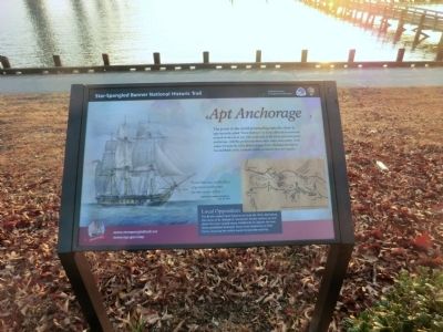 Apt Anchorage Marker. Click for full size. Apt Anchorage Marker image. Click for full size.
