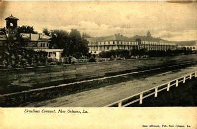 <i>Ursulines Convent, New Orleans, La.</i>. Click for full size. <i>Ursulines Convent, New Orleans, La.</i> image. Click for full size.