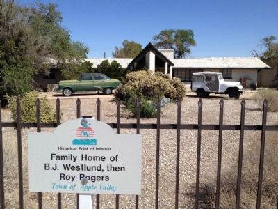 Family Home & Marker image. Click for full size.