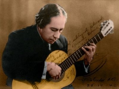 Agustín Barrios, "Mangoré". Click for full size. Agustín Barrios, "Mangoré" image. Click for full size.
