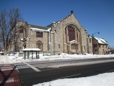Central Presbyterian Church and Marker. Click for full size. Central Presbyterian Church and Marker image. Click for full size.