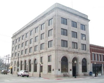 Site of the First Osage Agency Building Marker image. Click for full size.