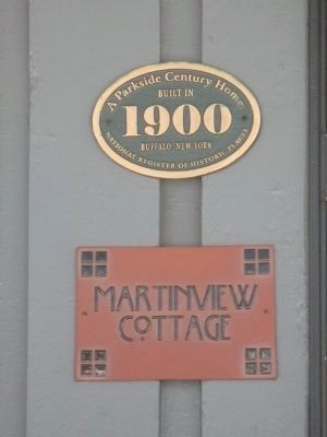 Martinview Cottage Plaques. Click for full size. Martinview Cottage Plaques image. Click for full size.