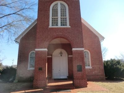 Christ Church King and Queen Parish Marker image. Click for full size.