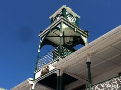Clock tower dedicated to William Hart Bennett. Click for full size. Clock tower dedicated to William Hart Bennett image. Click for full size.