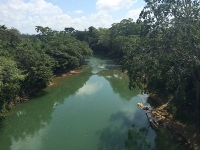 Belize River from the Agripino Cawich Bridge image. Click for full size.