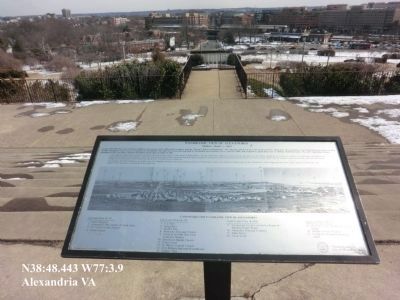 Panoramic View of Alexandria-base of the Memorial image. Click for full size.