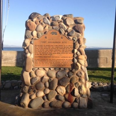 Fort Guijarros Site Marker image. Click for full size.