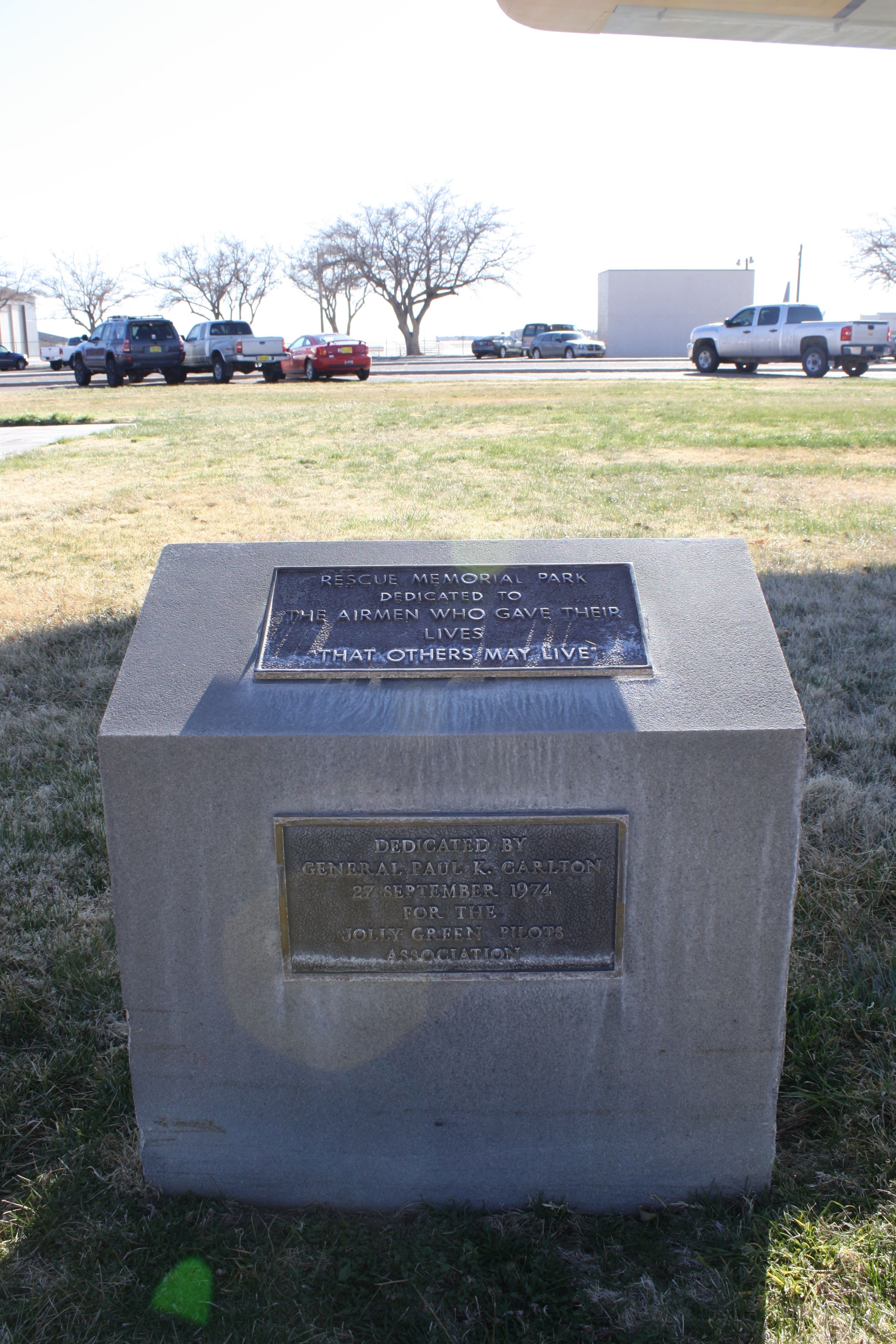 Rescue Memorial Park Monument