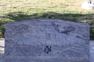 "Hercules Way" Marker. Click for full size. "Hercules Way" Marker image. Click for full size.