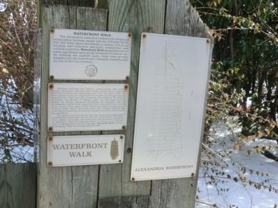 Waterfront Walk Marker image. Click for full size.