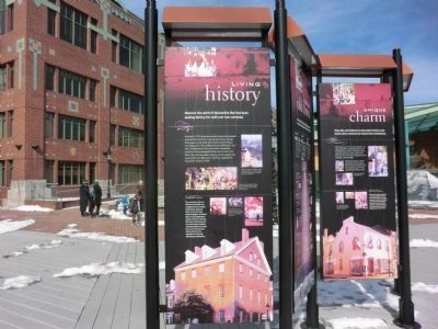 Waterfront Walk-Living History panel image. Click for full size.