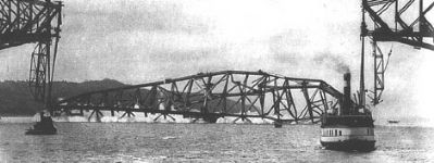 The Qubec Bridge Disaster image. Click for full size.