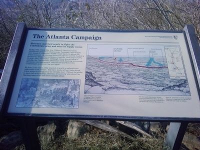 The Atlanta Campaign Marker image. Click for full size.