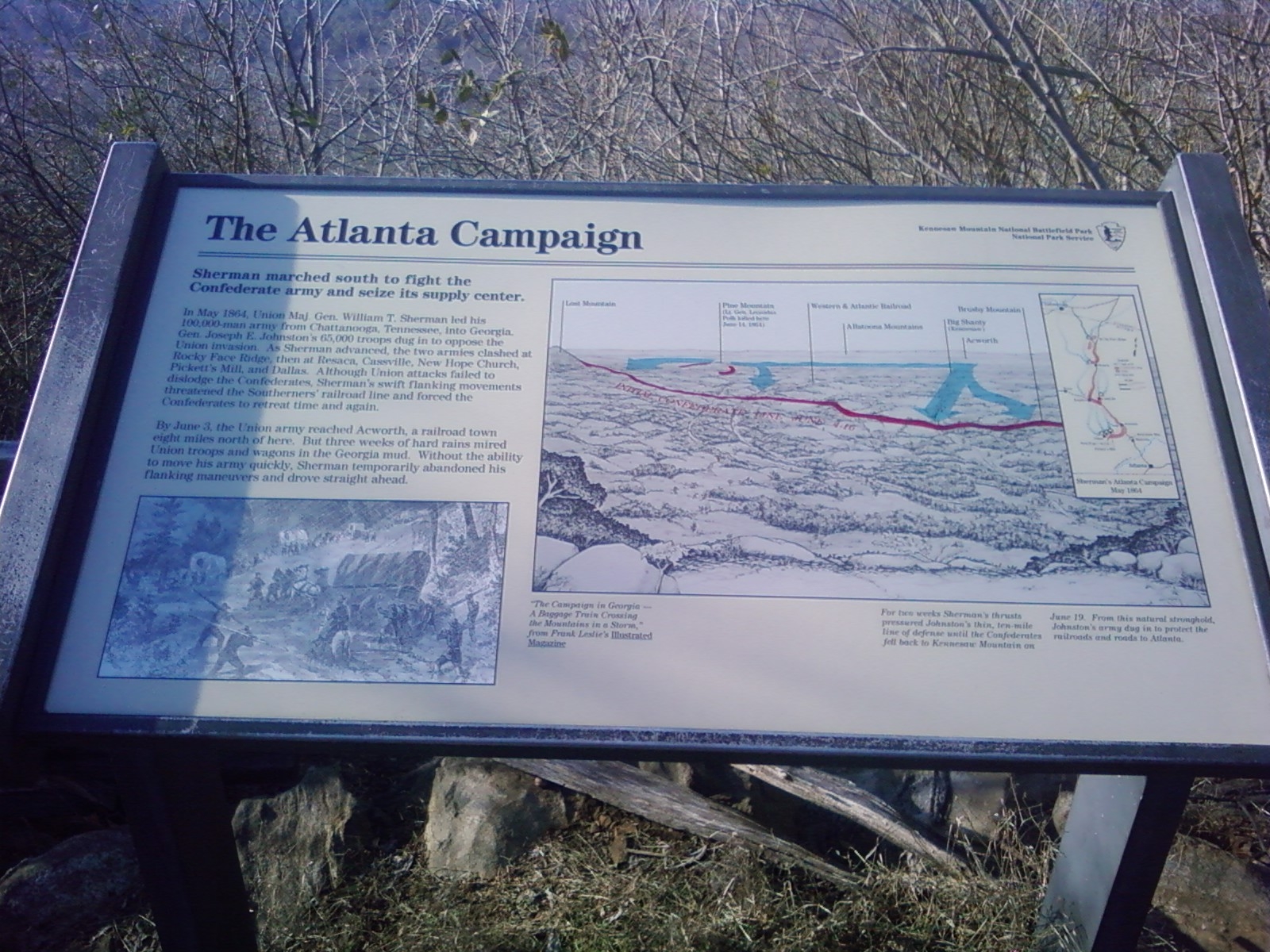 The Atlanta Campaign Marker