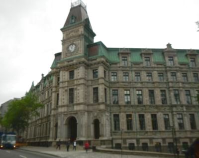 Qu�bec Court House image. Click for full size.