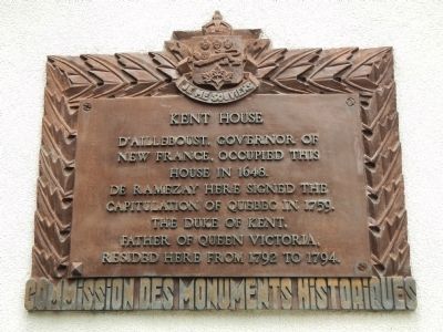 Kent House Marker image. Click for full size.