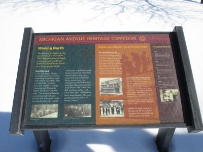Moving North Marker. Click for full size. Moving North Marker image. Click for full size.