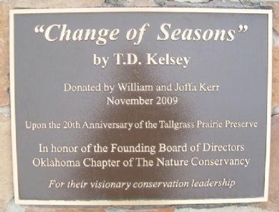 "Change of Seasons" Marker. Click for full size. "Change of Seasons" Marker image. Click for full size.