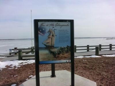 War in the Chesapeake Marker (Panel 1) image. Click for full size.