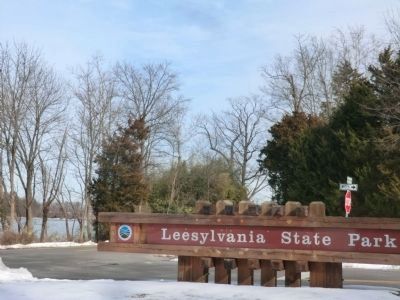 Sign at the entrance to the Park image. Click for full size.