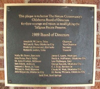 Founding Board of Directors Marker. Click for full size. Founding Board of Directors Marker image. Click for full size.