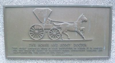 The Horse and Buggy Doctor Marker image. Click for full size.