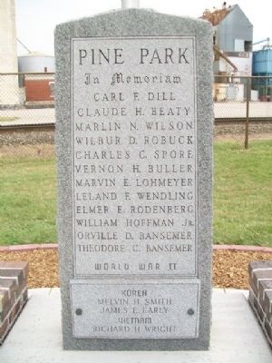 War Memorial. Click for full size. War Memorial image. Click for full size.