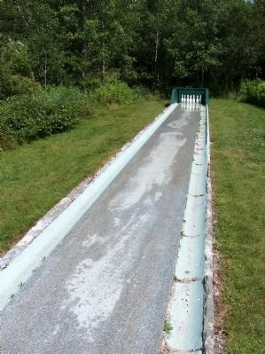 1950's Rock of Ages Granite Bowling Lane. Click for full size. 1950's Rock of Ages Granite Bowling Lane image. Click for full size.
