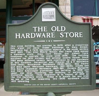 The Old Hardware Store Marker image. Click for full size.