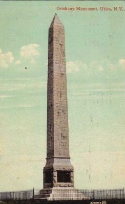 <i>Oriskany Monument, Utica, N.Y.</i>. Click for full size. <i>Oriskany Monument, Utica, N.Y.</i> image. Click for full size.