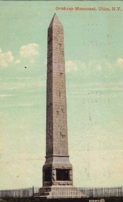 <i>Oriskany Monument, Utica, N.Y.</i> image. Click for full size.
