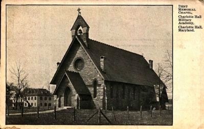 <I>Dent Memorial Chapel, Charlotte Hall Military Academy, Charlotte Hall, Maryland.</i>. Click for full size. <I>Dent Memorial Chapel, Charlotte Hall Military Academy, Charlotte Hall, Maryland.</i> image. Click for full size.