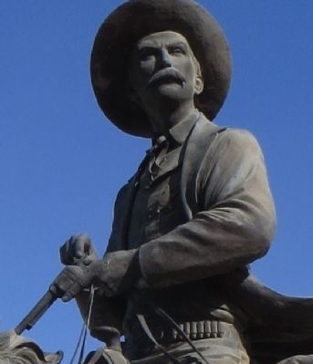 Patrick Floyd Jarvis Garrett Statue image. Click for full size.