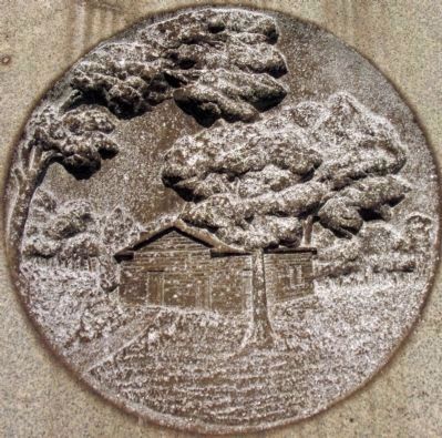 Battle Ground Methodist Episcopal Church Medallion. Click for full size. Battle Ground Methodist Episcopal Church Medallion image. Click for full size.