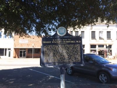 View north of marker at portion of historic district. image. Click for full size.