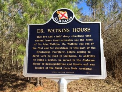Dr. Watkins House Marker image. Click for full size.